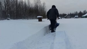 Снегоуборщик + мотоблок "Нева" МБ 2, Субару 7л⁄с