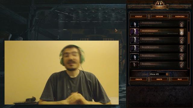 [Path of Exile] PoE Characters Deleted