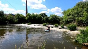 СПЛАВ на SUP по р.Клязьма от г.Лосино-Петровский до г.Ногинск.