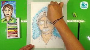 Как нарисовать ПОРТРЕТ ПАПЫ урок рисования для детей