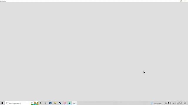HOW TO GET RID OF ROBLOX WHITE SCREEN GLITCH! (pc only i think) (FAST METHOD) смотреть онлайн