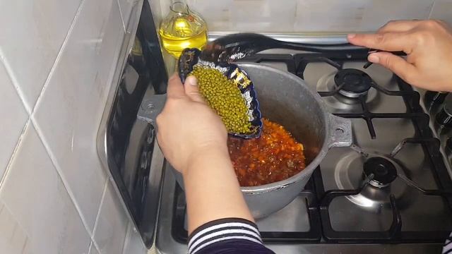 ? Узбекский домашний машевой рисовый суп (мастава) #domashniy #stol #uz #mastava #kulinariya