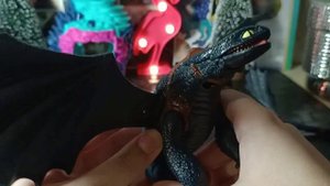 Обзор Беззубика 2010г.💙💙💙 Как приручить дракона Toothless figure HTTYD 2010 dragons spin master