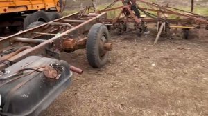 Прицеп ПТС-4 и ЗИЛ бычок !!!!