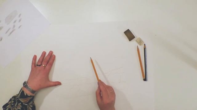 Мастер-Класс Рисуем пейзаж карандашом