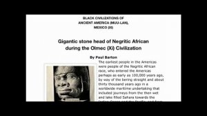 5 Facts: Proving African Americans Aint From Africa