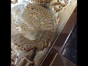 Изготовление клише для тиснения по коже.