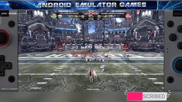 Mutant Football League Dynasty Edition EGG NS 2.1.6 Game test with settings смотреть онлайн