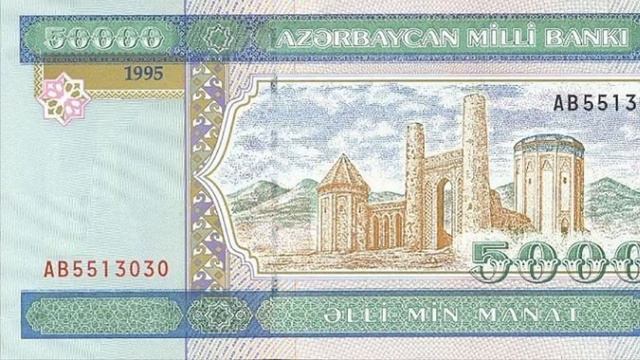 Post-Soviet Countries: Azerbaijan Banknotes Manat