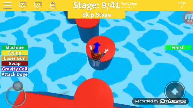 Очень лёгкий паркур в ROBLOX // Nastia Kitto Gemes смотреть онлайн