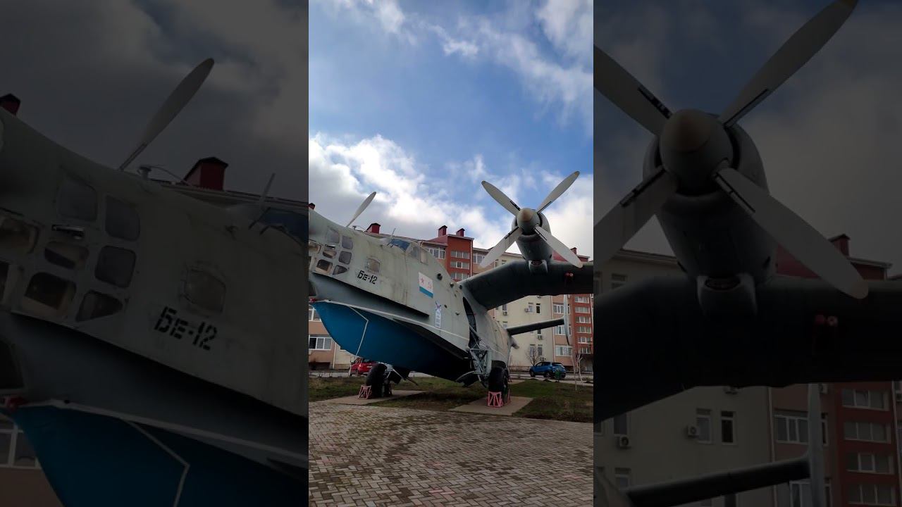 Красивый сквер Морских авиаторов в поселке Мирный Евпатория. #shotrs #февраль2024 #красивоеместо