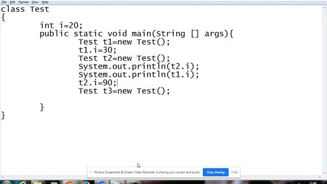 Static Variables and Instance Variable and Static Methods in Java смотреть онлайн