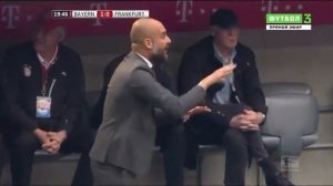 Офигенный гол Рибери через себя  Fc Bayern vs Eintracht Frankfurt