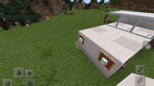 How to make a simple car in Minecraft (Tutorial Easy)