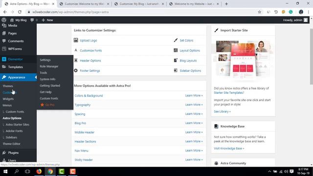 astra theme customization bangla | Astra Starter Sites Demo and Installation Guide смотреть онлайн