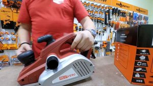 Электрический рубанок по дереву RedVerg RD-P150-110 обзор электрорубанка с шириной строгания 110 мм