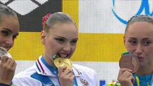 Первую золотую медаль для России на чемпионате мир...ым видам спорта завоевала Светлана Колесниченко