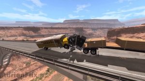 Realistic epic car crash compilation #1- BeamNG Drive | AdrienFlix