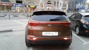 LED габарит\стоп двери багажника Kia Sportage 4 QL своими руками. Стробоскопы.