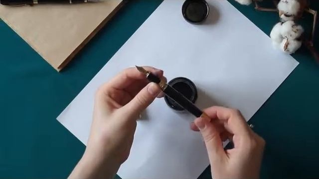Как заправить конвертер перьевой ручки