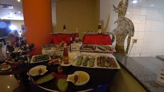 Гала ужин в отеле Tia Heights Makadi Bay 5*, Египет, Хургада, январь 2020 смотреть онлайн