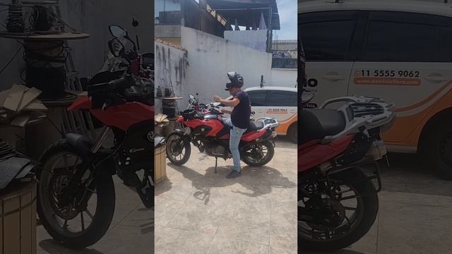 OLHA EU NA BMW GS 650 VAMOS VER SE É BOA MESMO @reinaldomineirinho9849