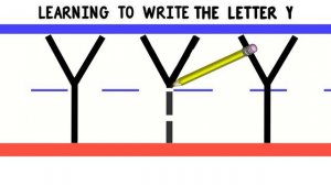 Write the Letter Y