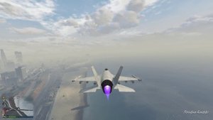 как угнать истребитель p-996 в gta 5 online