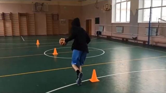 Тренировка по баскетболу/стритболу онлайн, тренер-преподаватель Закиров Р.Ш. филиал 