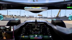 My setting of Thrustmaster T150 Pro with F1 2021 Ultrawide 21:9 Gameplay