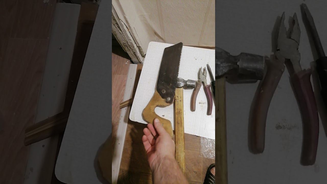 Инструменты как у колхозника  #ремонтвхрущевке #ремонтсвоимируками