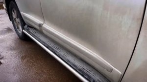 Защита порогов Toyota Land Cruiser 200.Тюнинг 444.