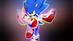 Соник и Эми под песню "Стрекоза любви"