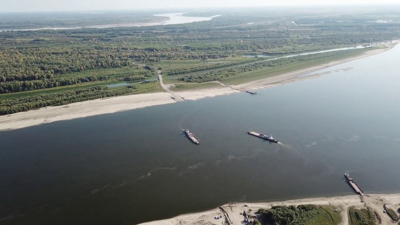 Колпашево, паромная переправа