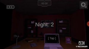 5 ночей в пиццерии выживаем от зайца 1-2 ночь 🌃