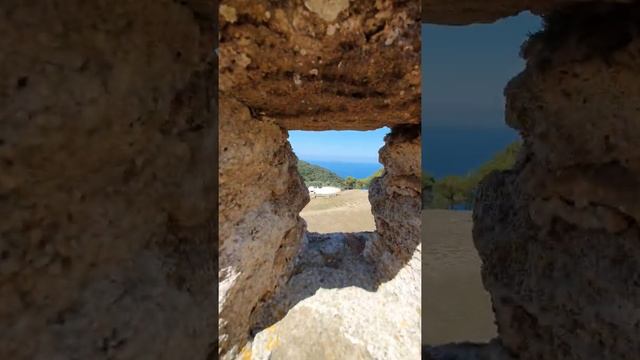 Pia visits Populonia's medieval castle