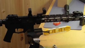 Установка оптики на AR 15