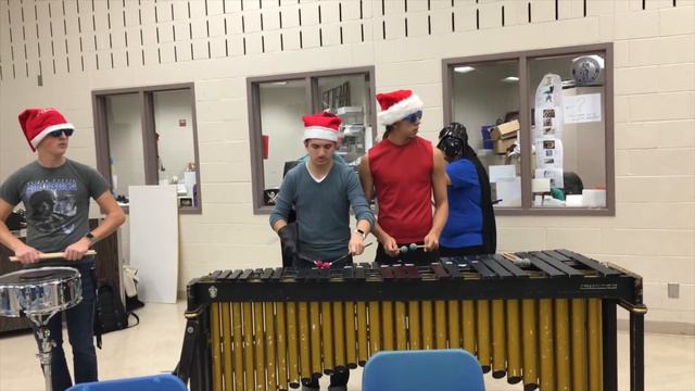 CHRISTMAS / STAR WARS — Holiday Percussion Mashup смотреть онлайн