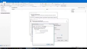 Настройка OUTLOOK для Yandex почты