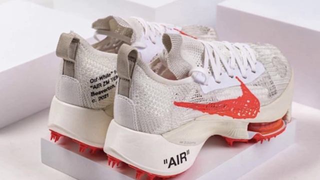 OFF-WHITE x. NIKE AIR ZOOM TEMPO NEXT% "SOLAR RED" смотреть онлайн