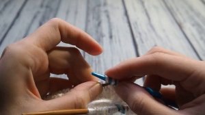 Снуд "Стефания" с косой (спицами)