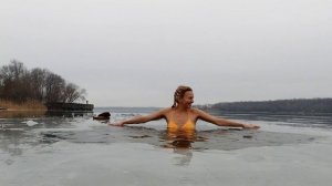 Моржевание #iceswimming #закаливание