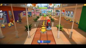 Minion rush Bee costume The Mall gameplay walkthrough android ios