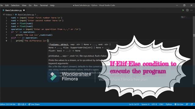 Creating A Calculator In Python | Awesome Calculator | Easy Python
