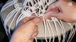 DIY.АБАЖУР ИЗ ВЕРЕВКИ ГОТОВ!МАКРАМЕ.