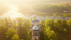 Худынское и Воскресенское Старое - Съёмка с воздуха