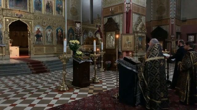 ВЕЛИКИЙ ПОНЕДЕЛЬНИК страстная седмица (начало Богослужения) смотреть онлайн