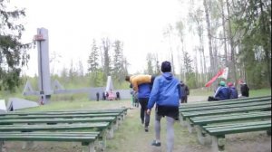 Гать, паралелька, установка палатки, перенос пострадавшего, костер