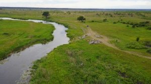 Откачка загрязнений и ила со дна реки Усманки
