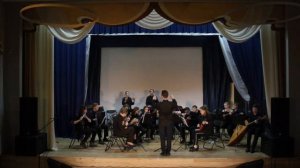 Оркестр  народных инструментов ''Рассвет'' И.Тамарин _Кубинский танец''.